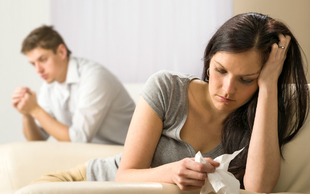 serious fighting can lead to marital woes